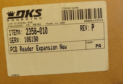 Doorking 2358 010 pcb reader - 2358-010,
